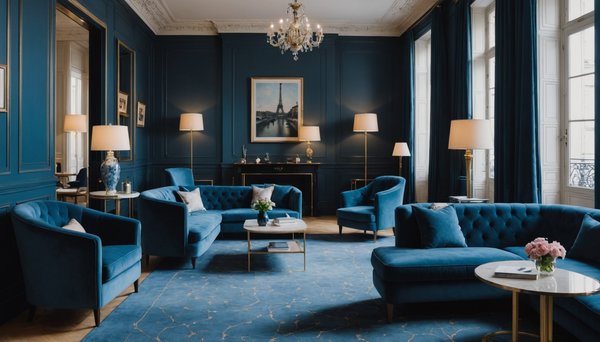 Un petit coin de paradis à paris : l'hôtel bleu de grenelle